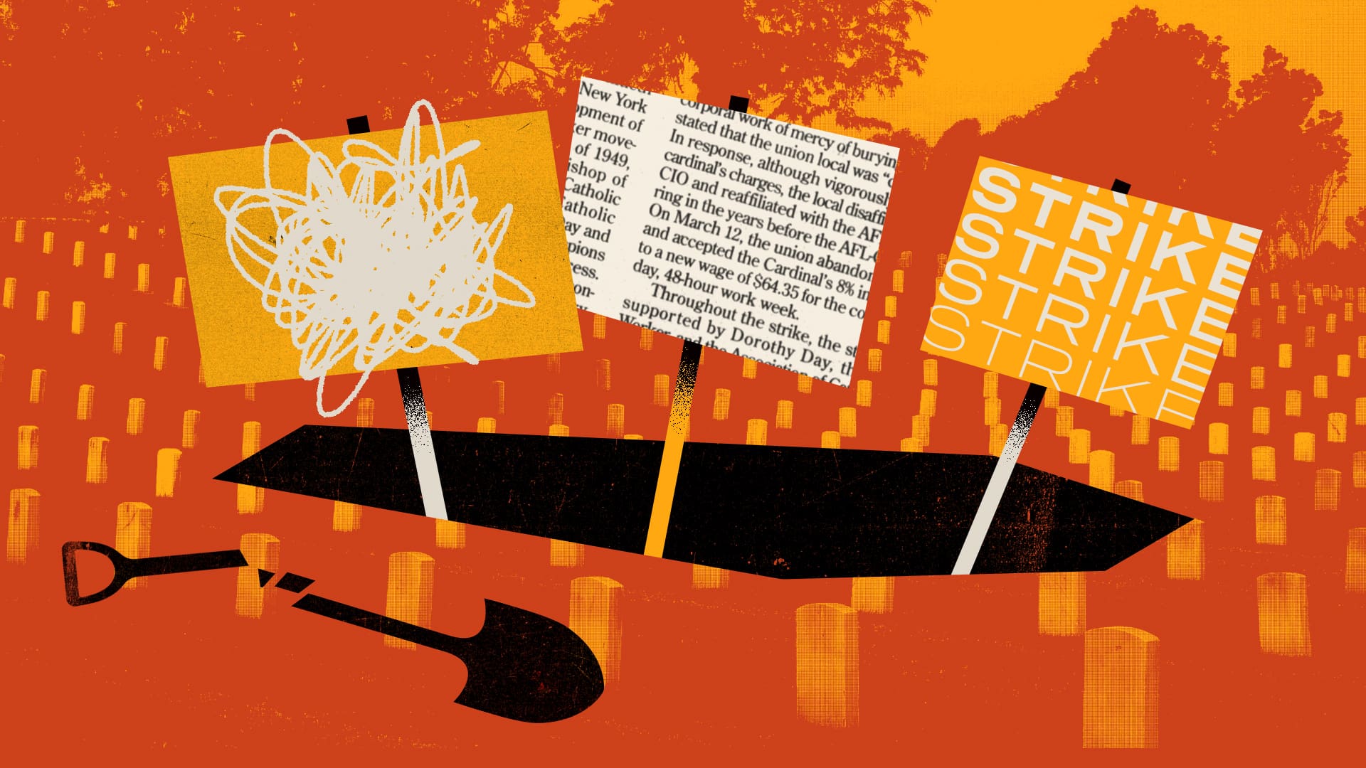 Picket Lines in the Graveyard: A History of Cemetery Workers’ Strikes