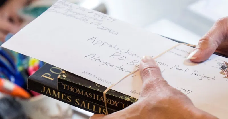 Mailing books to prisoners.